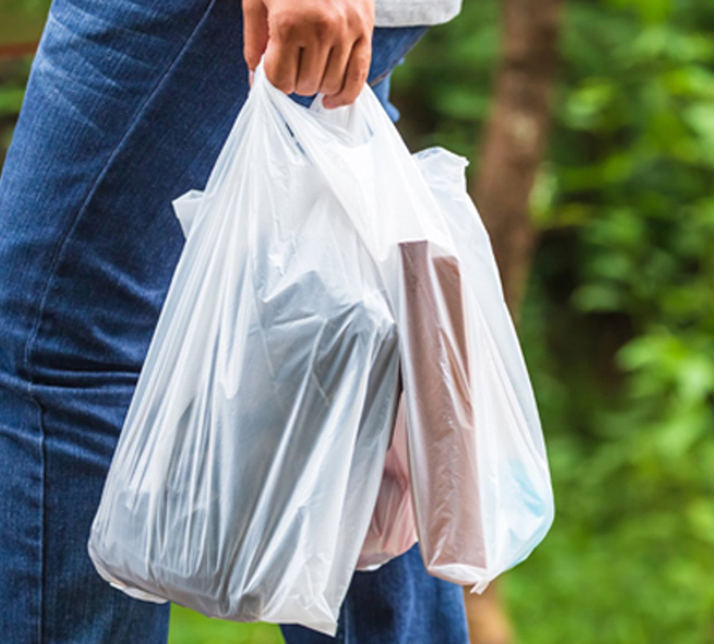 Loose Handle Plastic Bag